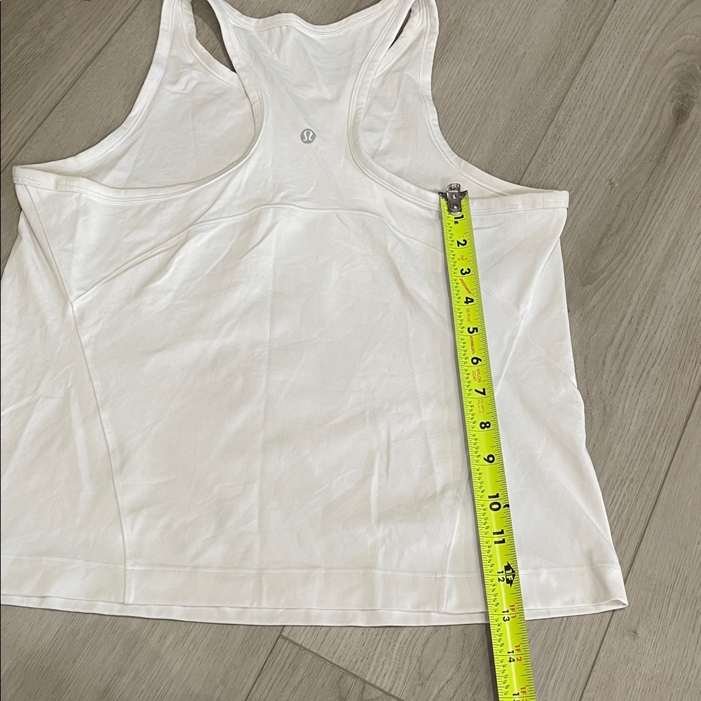 lululemon athletica White Racerback Tank - Picture 4 of 4